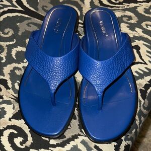 Vionic Agave Women's Comfort Toe Post Sandal Classic Blue